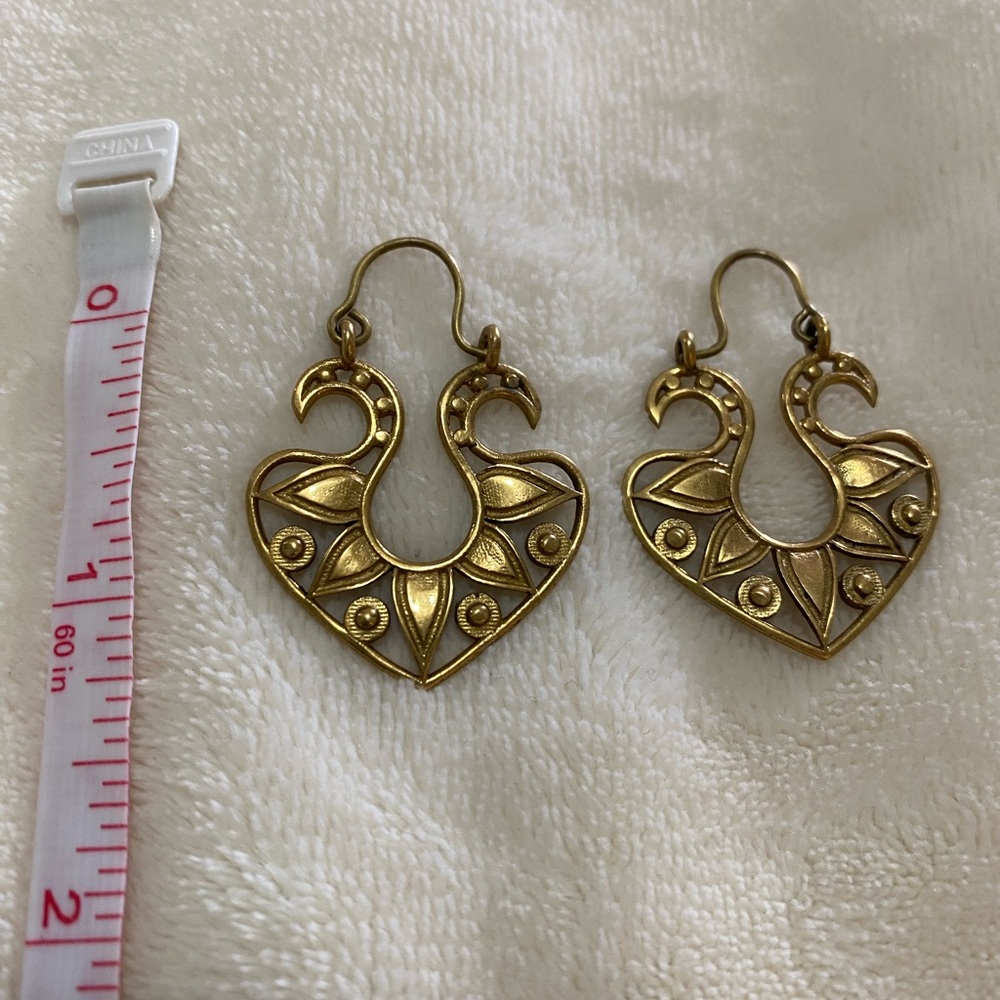 Elegant Gold-Tone Earrings
